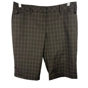 Express Design Studio Editor Low Rise Straight Through Bermuda City Shorts SZ10